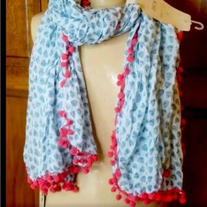 Quagga green label boho light weight colorful scarf